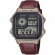 Casio AE1200WHL-5A – Christies Jewellery & Watches New Zealand Casio AE1200WHL-5A Retro Leather Strap Watch