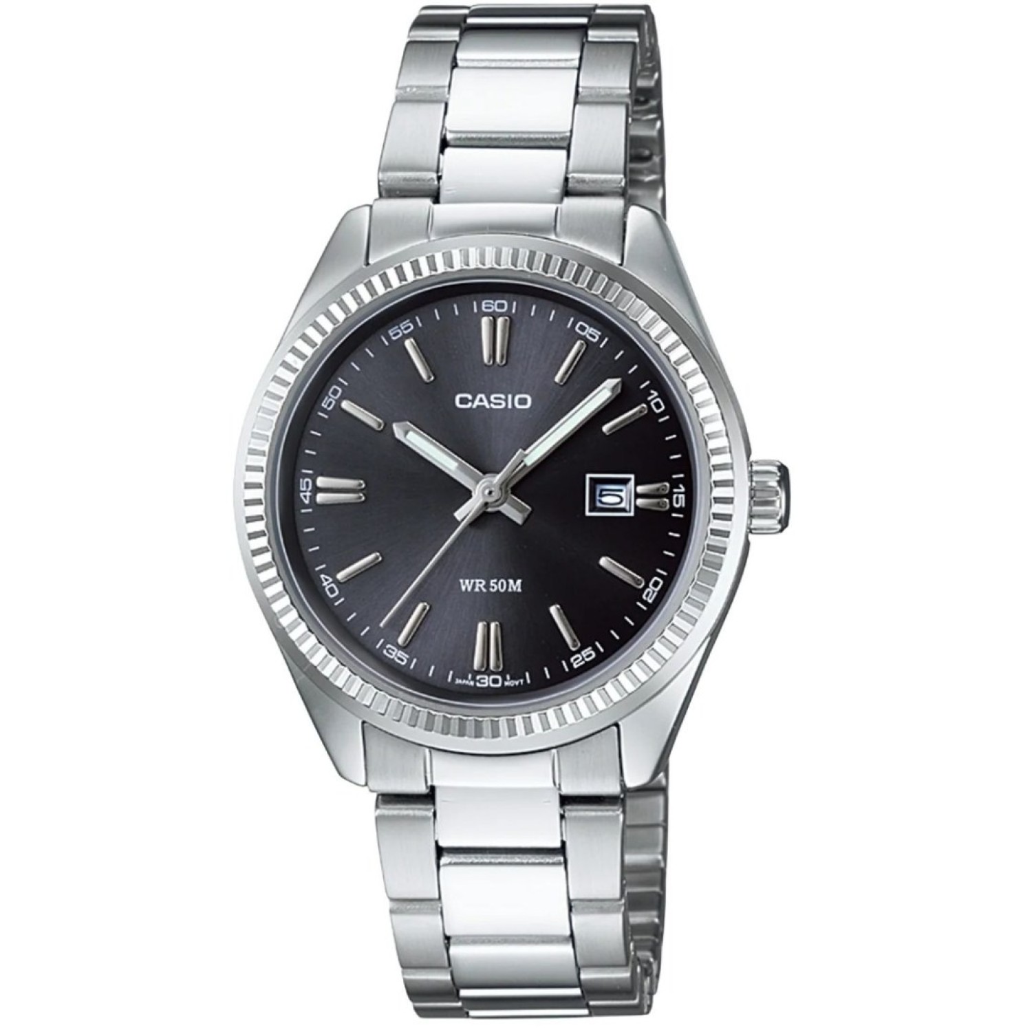 Casio Black Dial Ladies Watch LTP1302D-1A1 – Casio New Zealand and Auckland - Free Delivery - Afterpay and Zip the easy way to pay - Cheap Casio Watches Auckland Casio Black Dial Ladies Watch LTP1302D-1A1 by Casio
