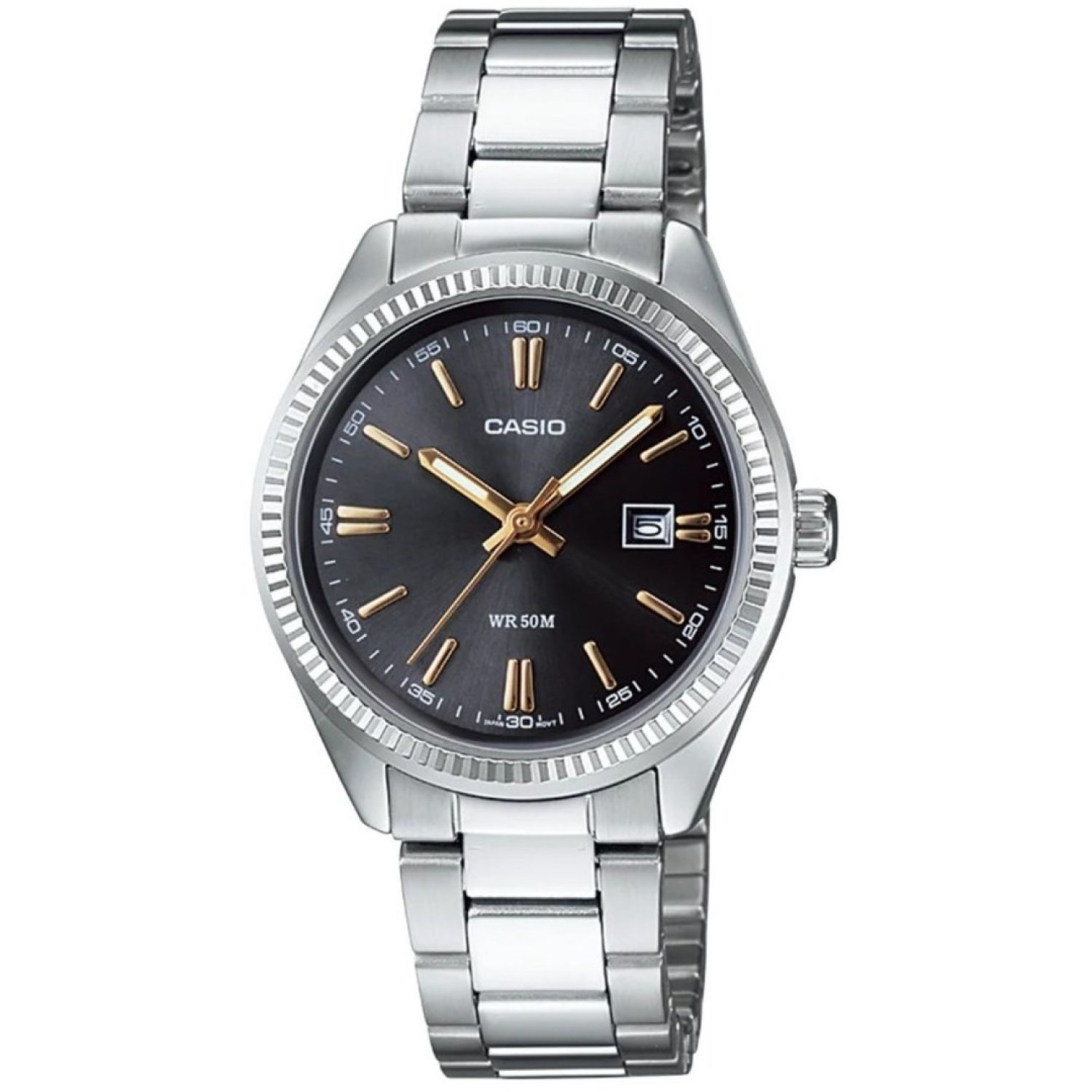 Casio Black Dial Ladies Watch LTP1302D-1A2 – Casio New Zealand and Auckland - Free Delivery - Afterpay and Zip the easy way to pay - Cheap Casio Watches Auckland Casio Black Dial Ladies Watch LTP1302D-1A2 by Casio