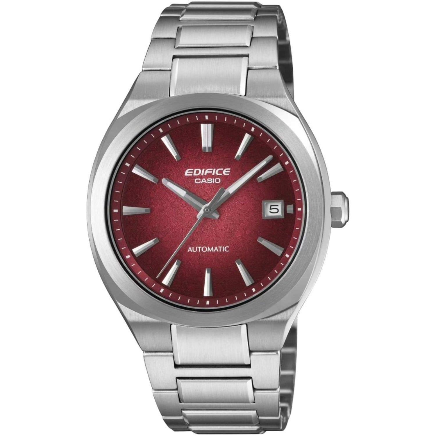 Casio Edifice Burgundy Textured Dial Automatic Watch EFK200D-4A – Casio New Zealand and Auckland Casio Edifice Burgundy Textured Dial Automatic Watch EFK200D-4A by Casio