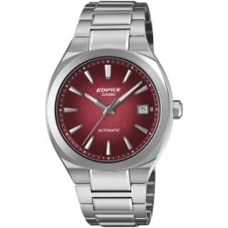 Casio Edifice Burgundy Textured Dial Automatic Watch EFK200D-4A 