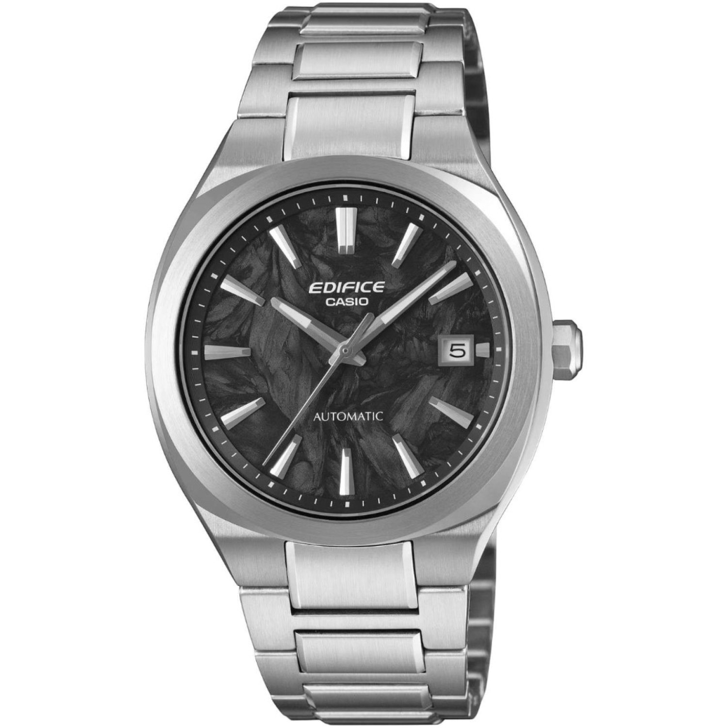 Casio Edifice Forged Carbon Automatic Watch EFK200CD-1A | Charcoal Dial