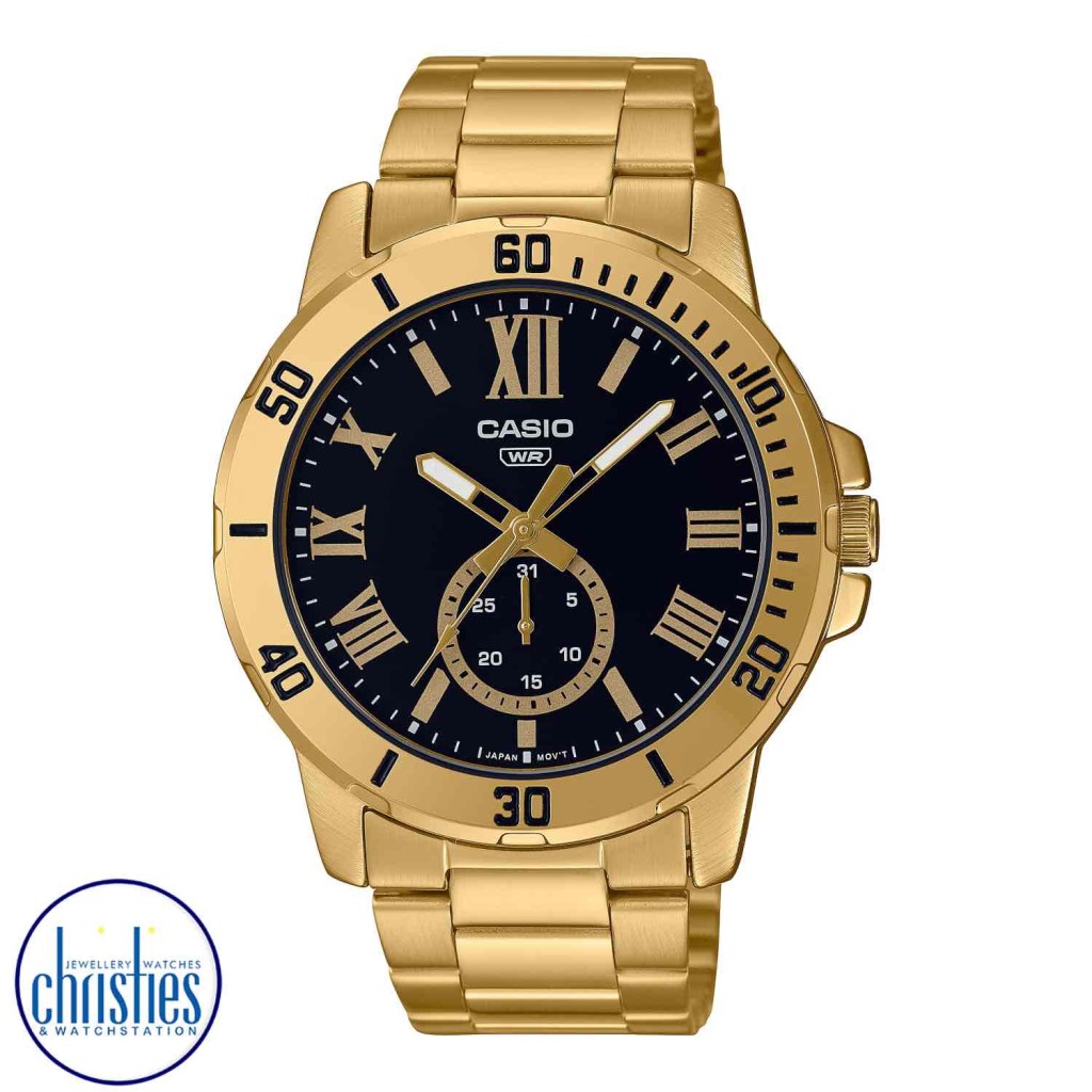 Casio MTP VD200G 1B Watches NZ Christies Jewellery Watches