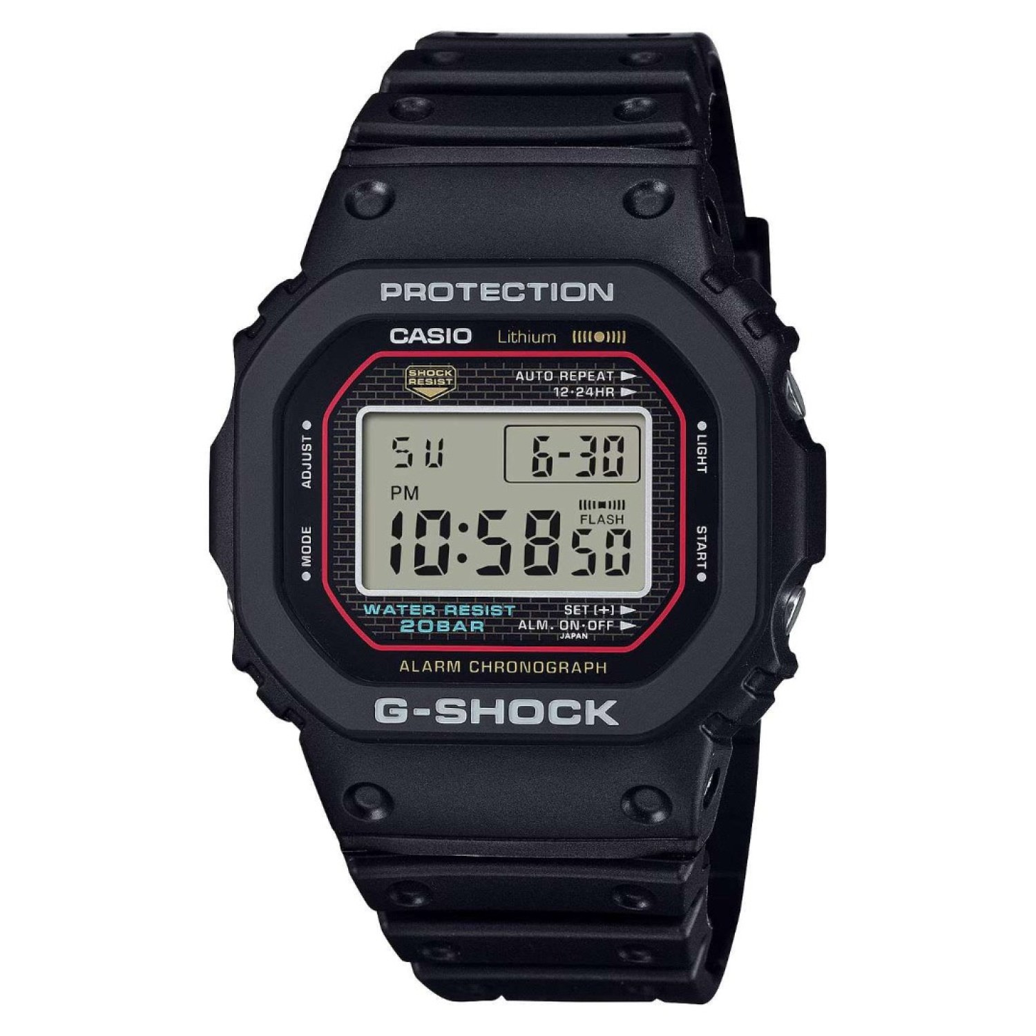 DW5000R-1A Casio G-Shock Digital Watch – Casio New Zealand and Auckland - Free Delivery - Afterpay, Laybuy and Zip the easy way to pay - Cheap Casio Watches Auckland DW5000R-1A Casio G-Shock Digital Watch by Casio