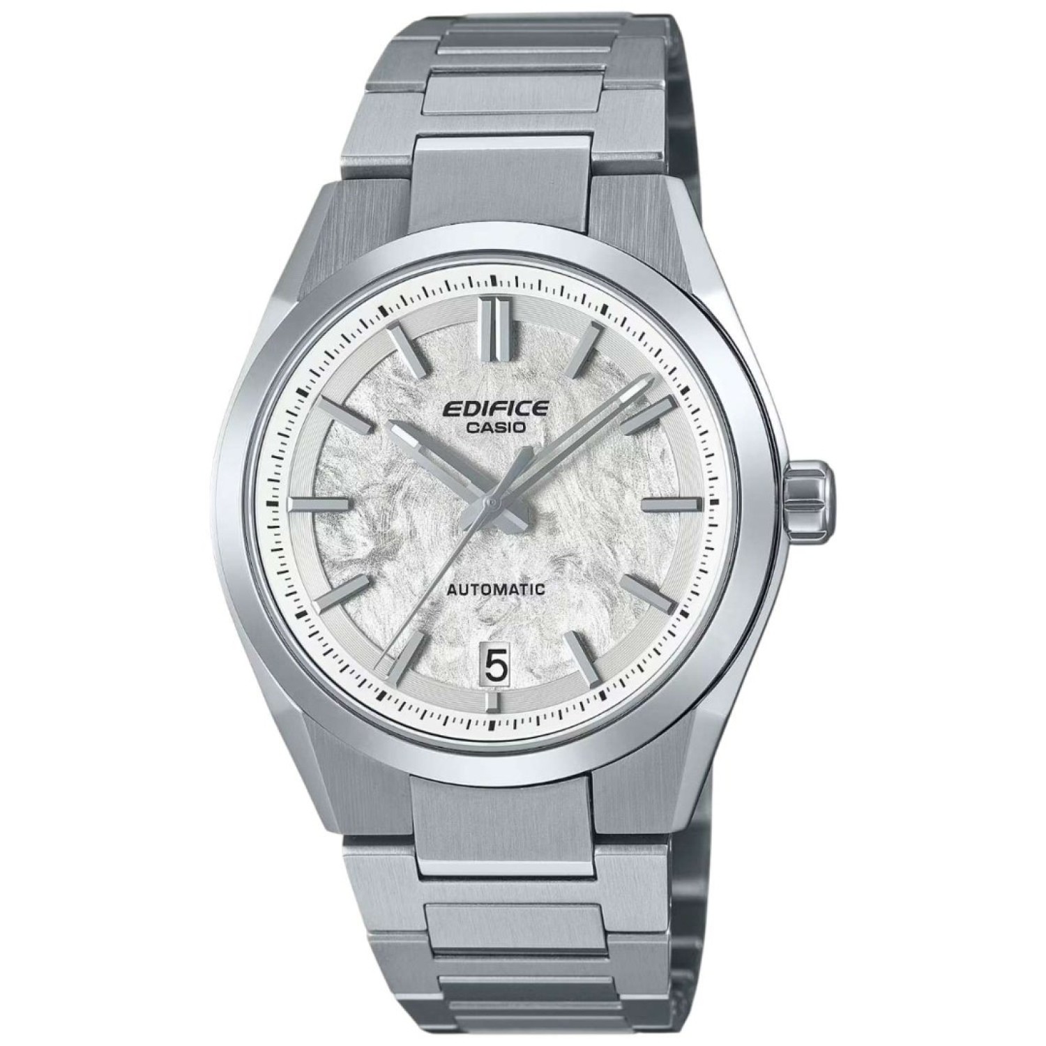 EFK100D-7A Casio Edifice – Forged Carbon Dial, Sapphire Crystal, 100M Water Resistance – NZ Stockist – Free Delivery – Afterpay & Laybuy Available EFK100D-7A Casio Edifice Forged Carbon Automatic Watch – White Dial with Sapphire Crystal