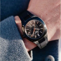 Casio Edifice Forged Carbon Automatic Watch EFK200XPB-1A | Charcoal Dial