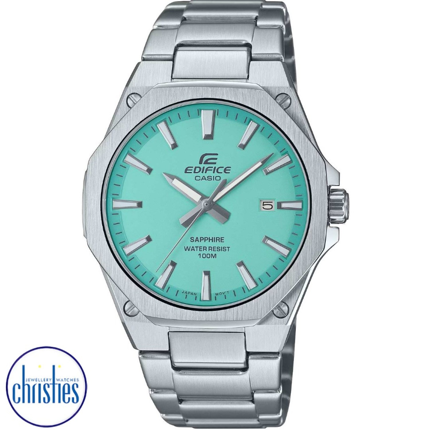 Christies Jewellery - EFRS108D-2B Casio Edifice Slim Analogue Watch Watches Auckland NZ EFRS108D-2B Casio Edifice Slim Analogue Watch EFR-S108D-2B Casio New Zealand and Auckland - Free Delivery - Afterpay, Laybuy and Zip the easy way to pay - Cheap Casio Watches Auckland