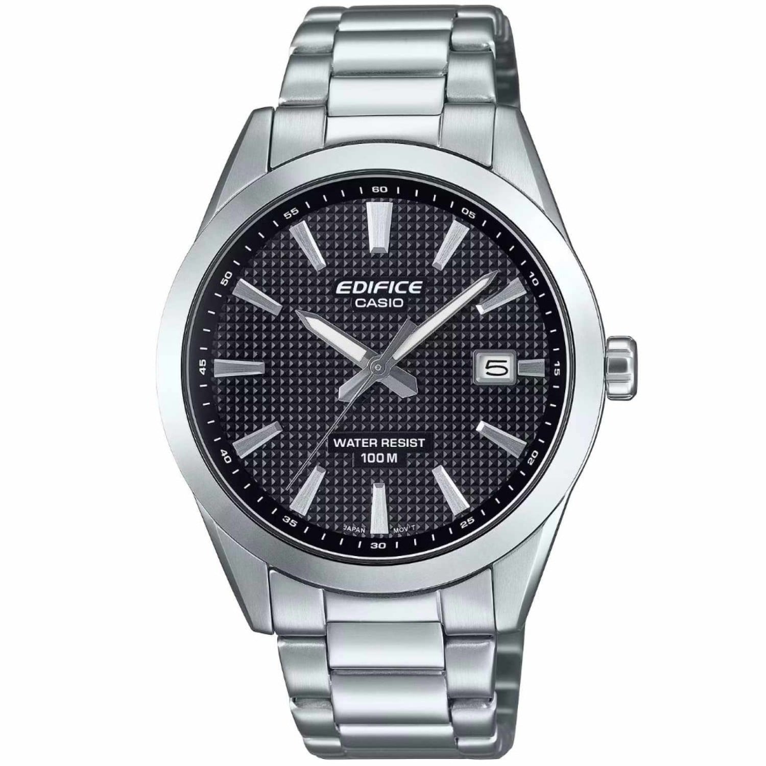 EFV160D-1A Casio Edifice Black Dial Watch – Casio New Zealand and Auckland - Free Delivery - Afterpay, Laybuy and Zip the easy way to pay - Cheap Casio Watches Auckland EFV160D-1A Casio Edifice Black Dial Watch by Casio