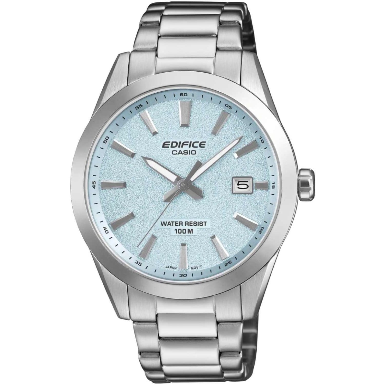 EFV160D-2B Casio Edifice Ice Blue Dial Watch by Casio Front View