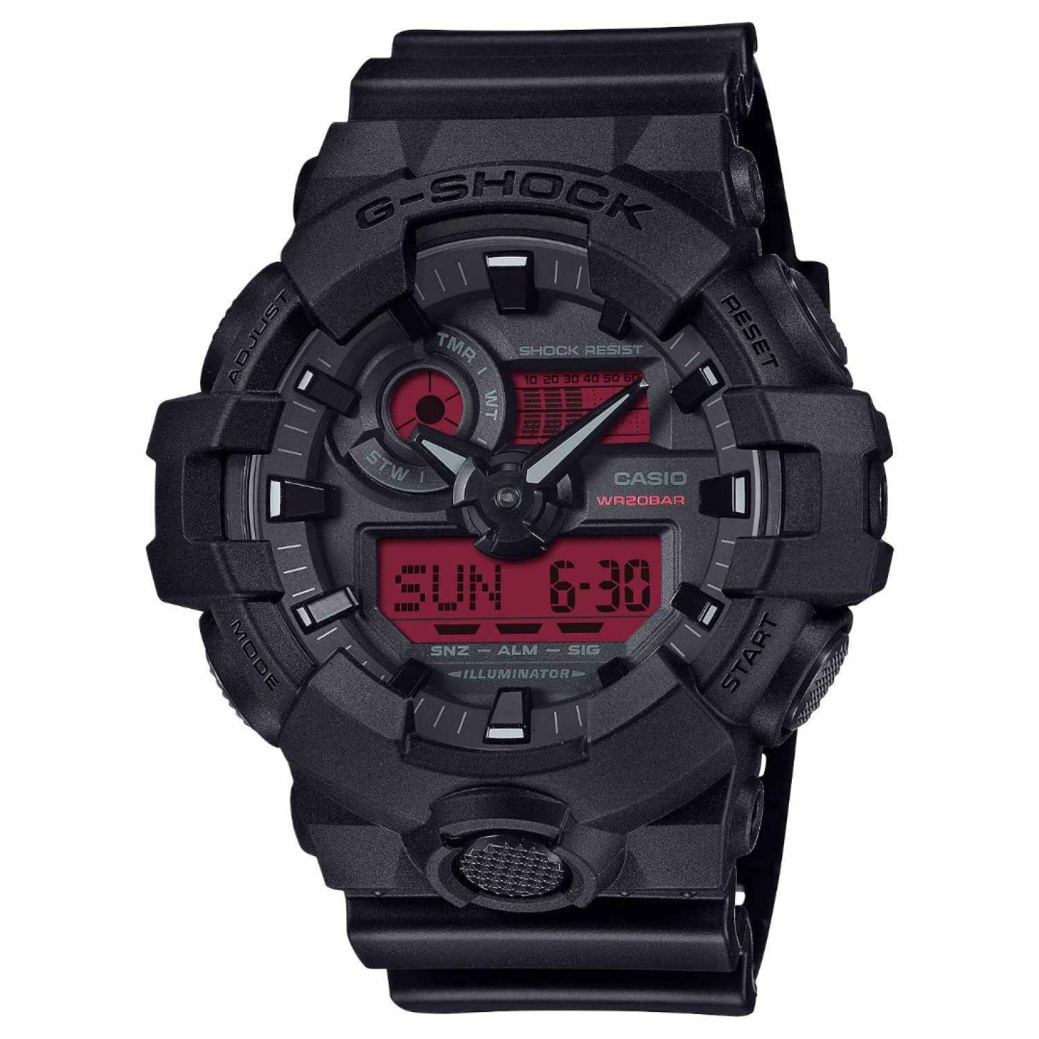 GA700BBR-1A Casio G-Shock Analogue Digital Watch – Casio New Zealand and Auckland - Free Delivery - Afterpay, Laybuy and Zip the easy way to pay - Cheap Casio Watches Auckland GA700BBR-1A Casio G-Shock Analogue Digital Watch by Casio