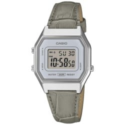 LA680WEL-8A2 Casio Ladies Vintage Watch - Leather Strap