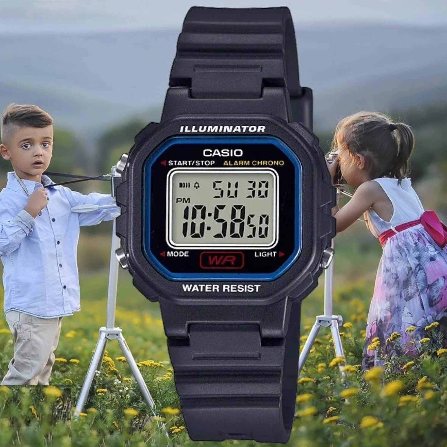 Christies Jewellery - LA20WH-1C Casio Kids Digital Watch Watches NZ LA20WH-1C Casio Kids Digital Watch F-91WM-1B Watches NZ