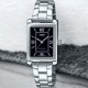 Christies Jewellery - LTP1234DD-1A Casio Ladies Analogue Black Dial Watch Auckland NZ LTP1234DD-1A Casio Ladies Analogue Black Dial Watch LTP-1234DD-1 Full stainless steel casing and Rectangular face