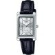 Christies Jewellery - LTP1234GLL-7A Casio Ladies Analogue Watch Auckland NZ LTP1234GLL-7A Casio Ladies Analogue Watch LTP-1234GLL-7 watch With Silver Casing, Black Leather Strap and white dial
