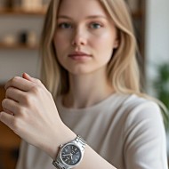 Casio Black Dial Ladies Watch LTP1302D-1A1 Casio Black Dial Ladies Watch LTP1302D-1A1