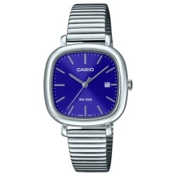 LTPB166D-2A Casio – Blue Square Dial with Date Display