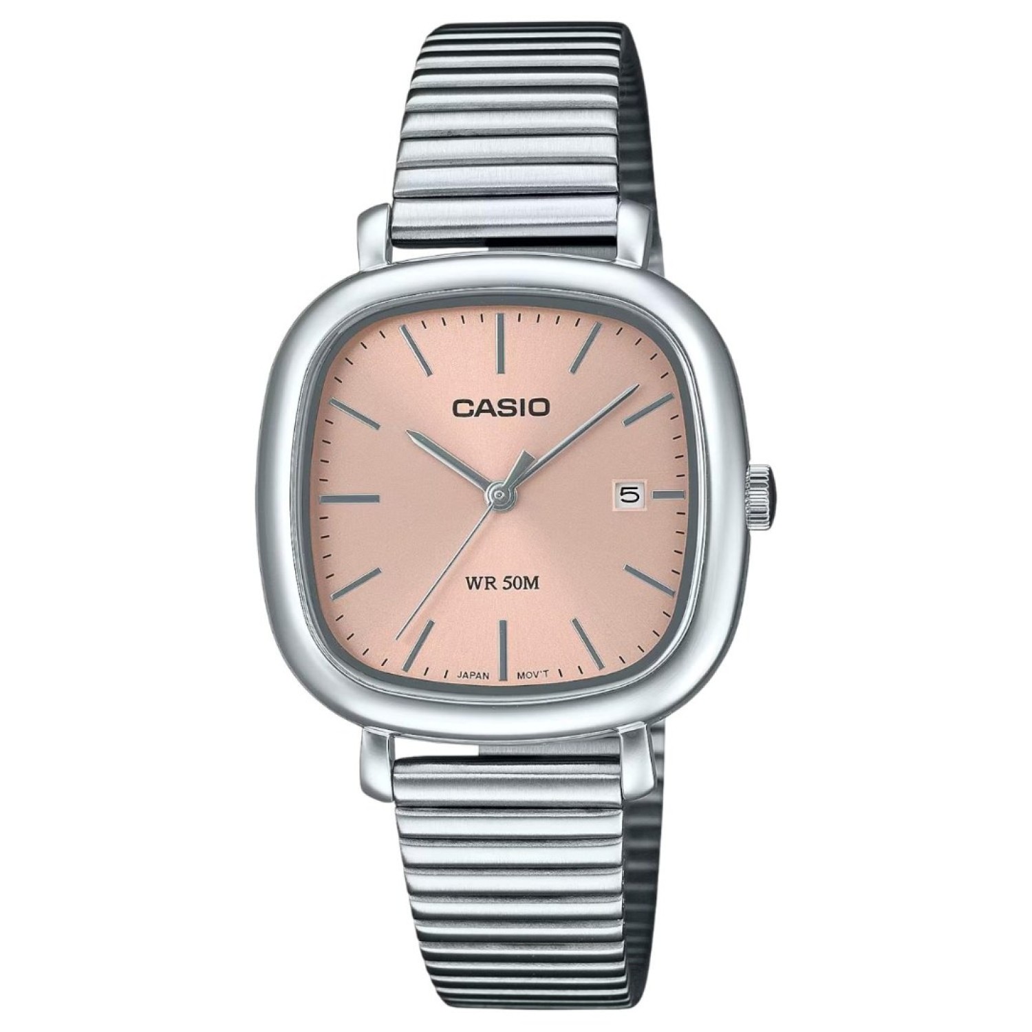 LTPB166D-4A Casio – Pink Square Dial with Date Display – Casio New Zealand and Auckland - Free Delivery - Afterpay, Laybuy and Zip the easy way to pay - Cheap Casio Watches Auckland LTPB166D-4A Casio – Pink Square Dial with Date Display by Casio