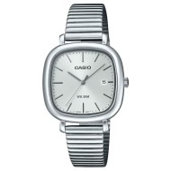 LTPB166D-7A Casio – Silver Square Dial with Date Display LTPB166D-7A Casio – Silver Square Dial with Date Display