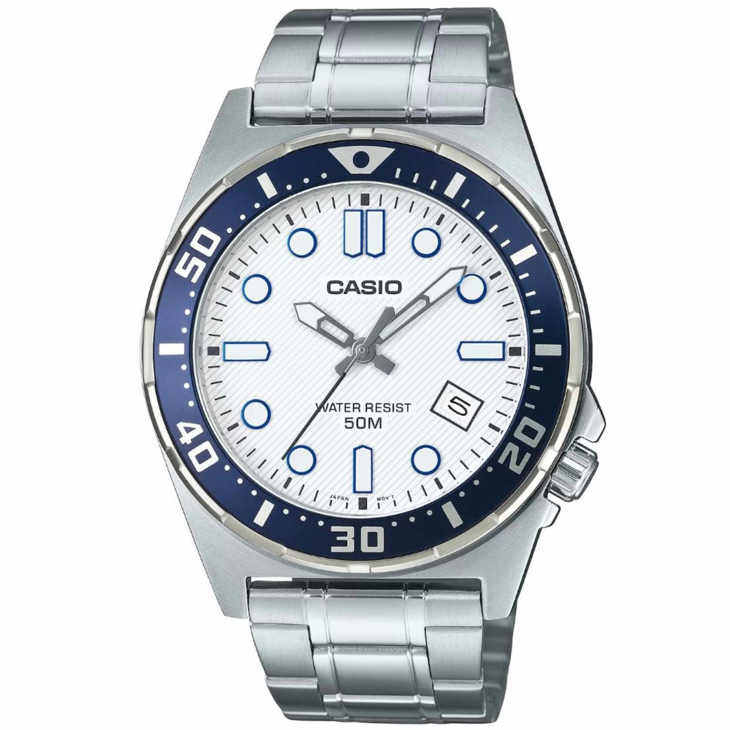 MTD135D-7A Casio Analogue 50 Metre White Dial Watch – Casio New Zealand and Auckland - Free Delivery - Afterpay and Zip the easy way to pay - Cheap Casio Watches Auckland MTD135D-7A Casio Analogue 50 Metre White Dial Watch by Casio