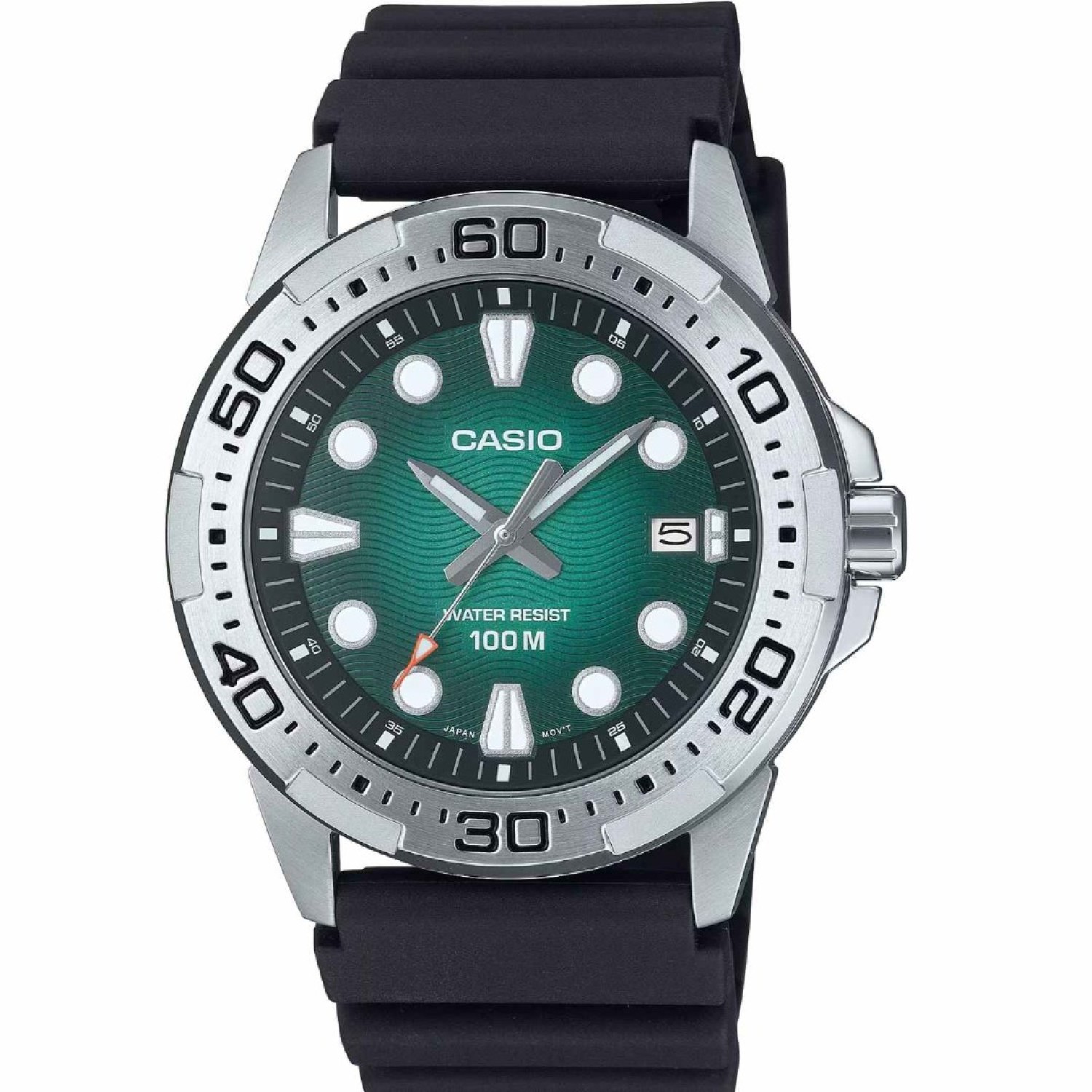 MTD140-3A Casio Marine Sports Watch – Casio New Zealand and Auckland MTD140-3A Casio Marine Sports Watch by Casio New Zealand and Auckland | Green Dial and black resin strap