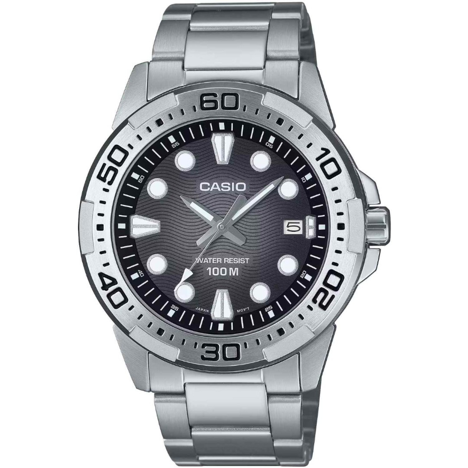 MTD140D-1A Casio Marine Sports Watch – Casio New Zealand | Stainless Steel & Charcoal Dial MTD140D-1A Casio Marine Sports Watch – Stainless Steel & Charcoal Dial | Casio NZ