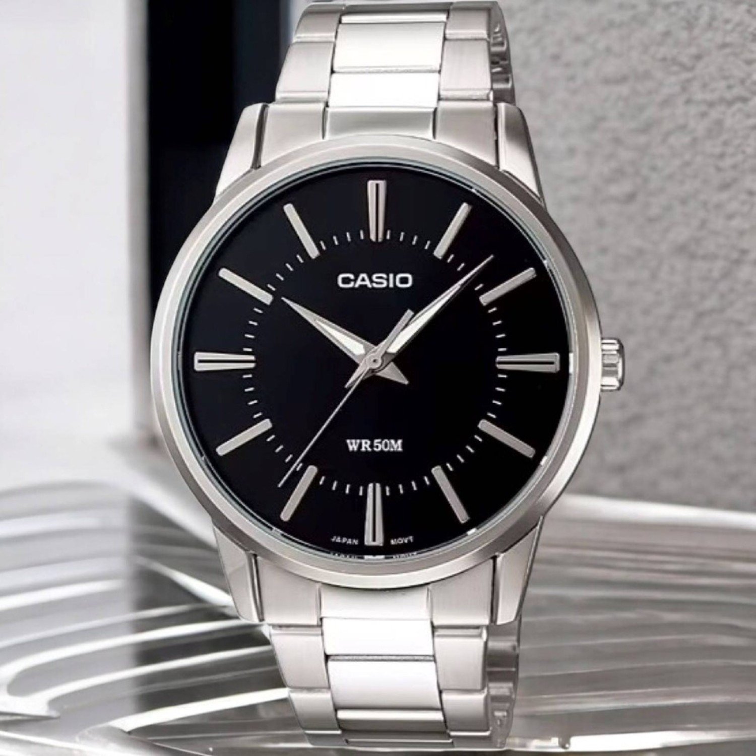 MTP1303D-1A Casio Analogue Watch – Casio New Zealand and Auckland MTP1303D-1A Casio Analogue Watch by Casio New Zealand and Auckland | Stainless Steel casing with black dial