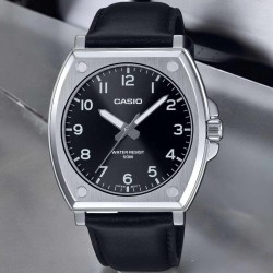 MTPE730L-1A Casio Classic Black Dial Watch