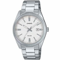 MTP1302DA-7A Casio Silver-Tone White Dial Watch