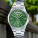Casio MTP1381D-3A Classic Green Dial Watch Casio MTP1381D-3A Green Dial Watch with Day-Date Display