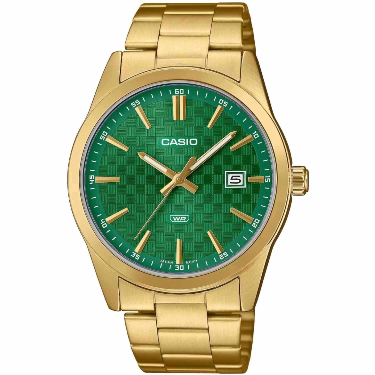 MTPVD03G-3A Casio Green Dial Watch MTPVD03G-3A Casio New Zealand and Auckland - Free Delivery - Afterpay, Laybuy and Zip  the easy way to pay - Cheap Casio Watches Auckland