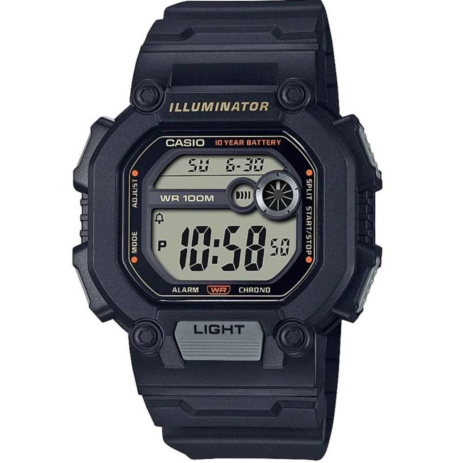 Christies Jewellery - W737HX-1A Casio 10 Year Battery Watch Auckland NZ W737HX-1A Casio 10 Year Battery Watch W-737HX-1 Full Digital Display Watch