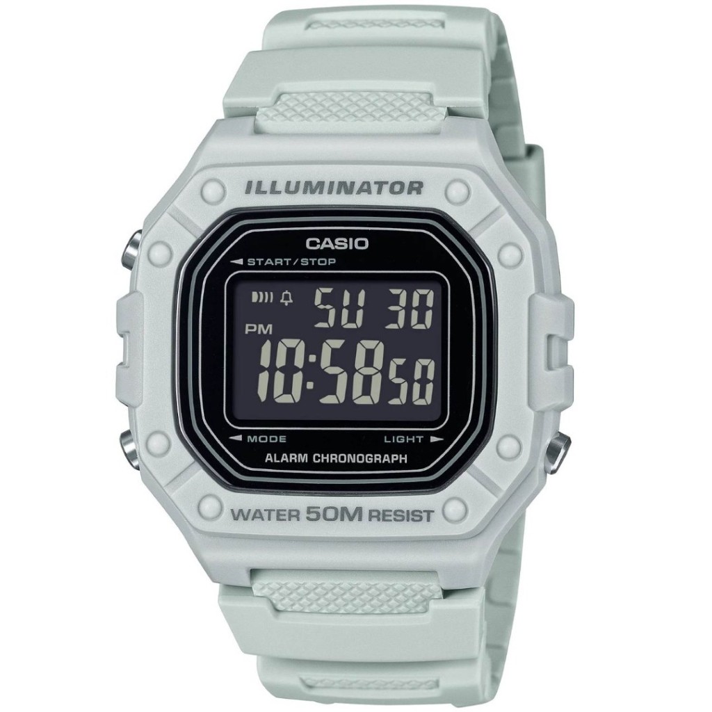 W218H-8B Casio Alarm Chronograph Watch – Casio New Zealand and
