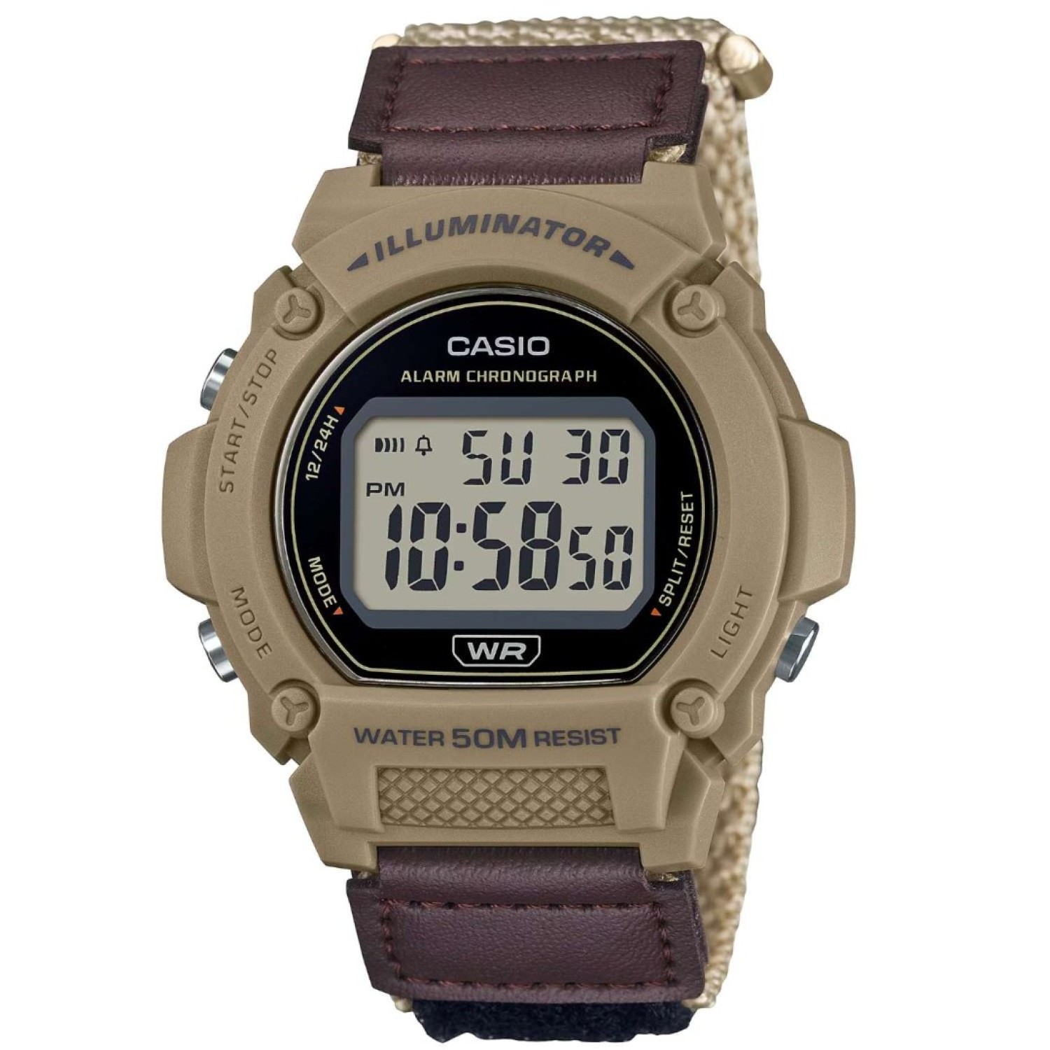 W219HB-5A Casio Alarm Digital Watch - Velcro Strap – Casio New Zealand and Auckland - Free Delivery - Afterpay and Zip the easy way to pay - Cheap Casio Watches Auckland W219HB-5A Casio Alarm Digital Watch - Velcro Strap by Casio