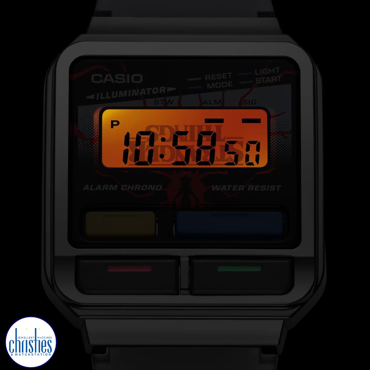 Christies Jewellery - A120WEST-1A CASIO Vintage Stranger Things Collaboration A120WEST-1A CASIO Vintage Stranger Things Collaboration A120WEST-1A