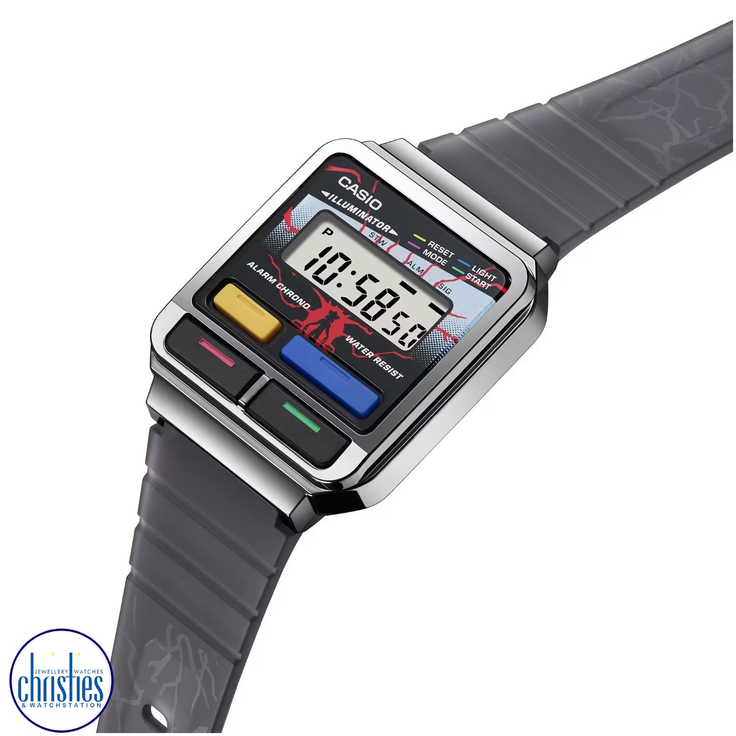 Christies Jewellery - A120WEST-1A CASIO Vintage Stranger Things Collaboration A120WEST-1A CASIO Vintage Stranger Things Collaboration A120WEST-1A