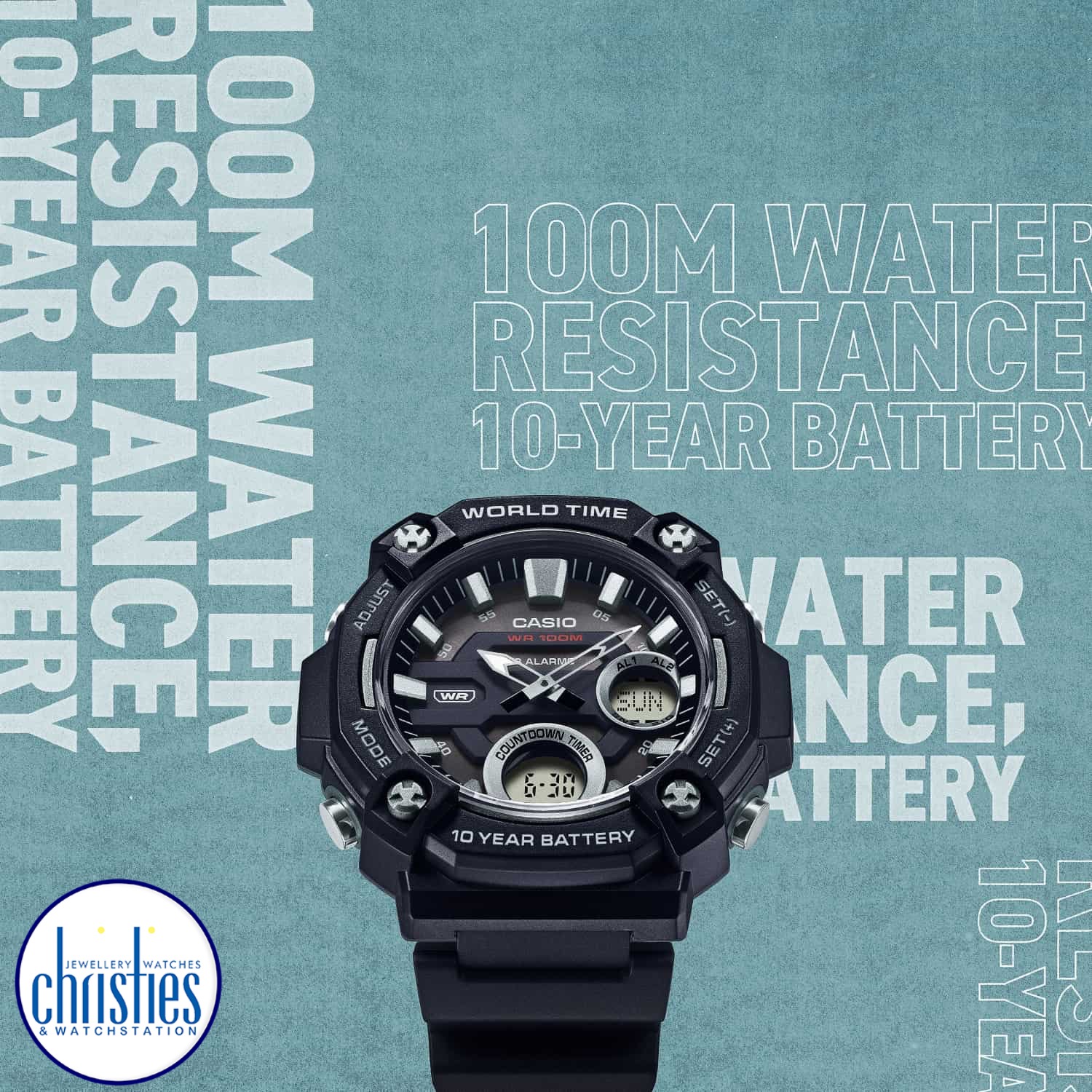 AEQ120W-1A Casio 100 Metre 10 Year Battery Watch AEQ-120W-1A g-shock watches nz AEQ120W-1A Casio 100 Metre 10 Year Battery Watch cheap casio watches nz
