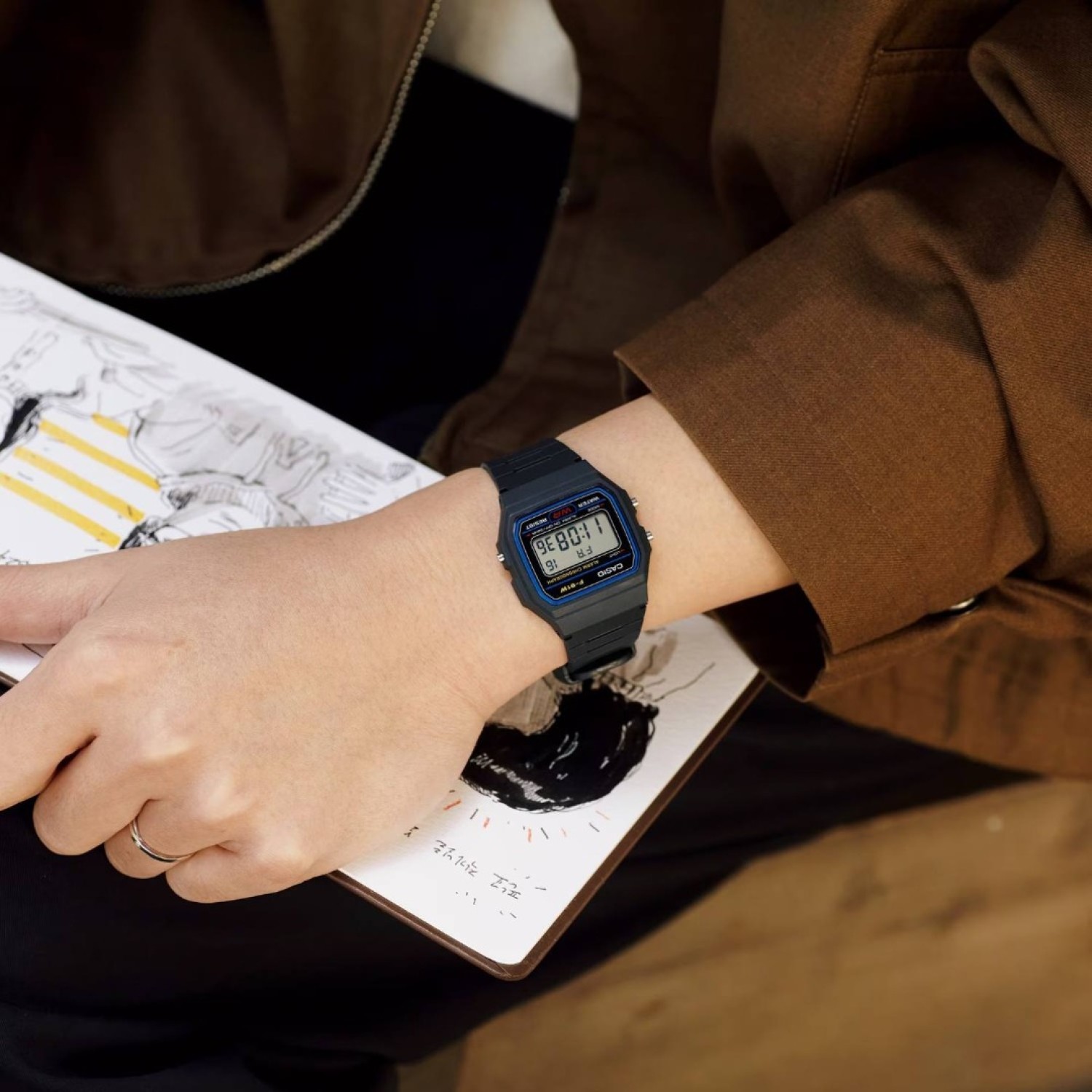 F91W-1 Casio Digital Watch by Casio