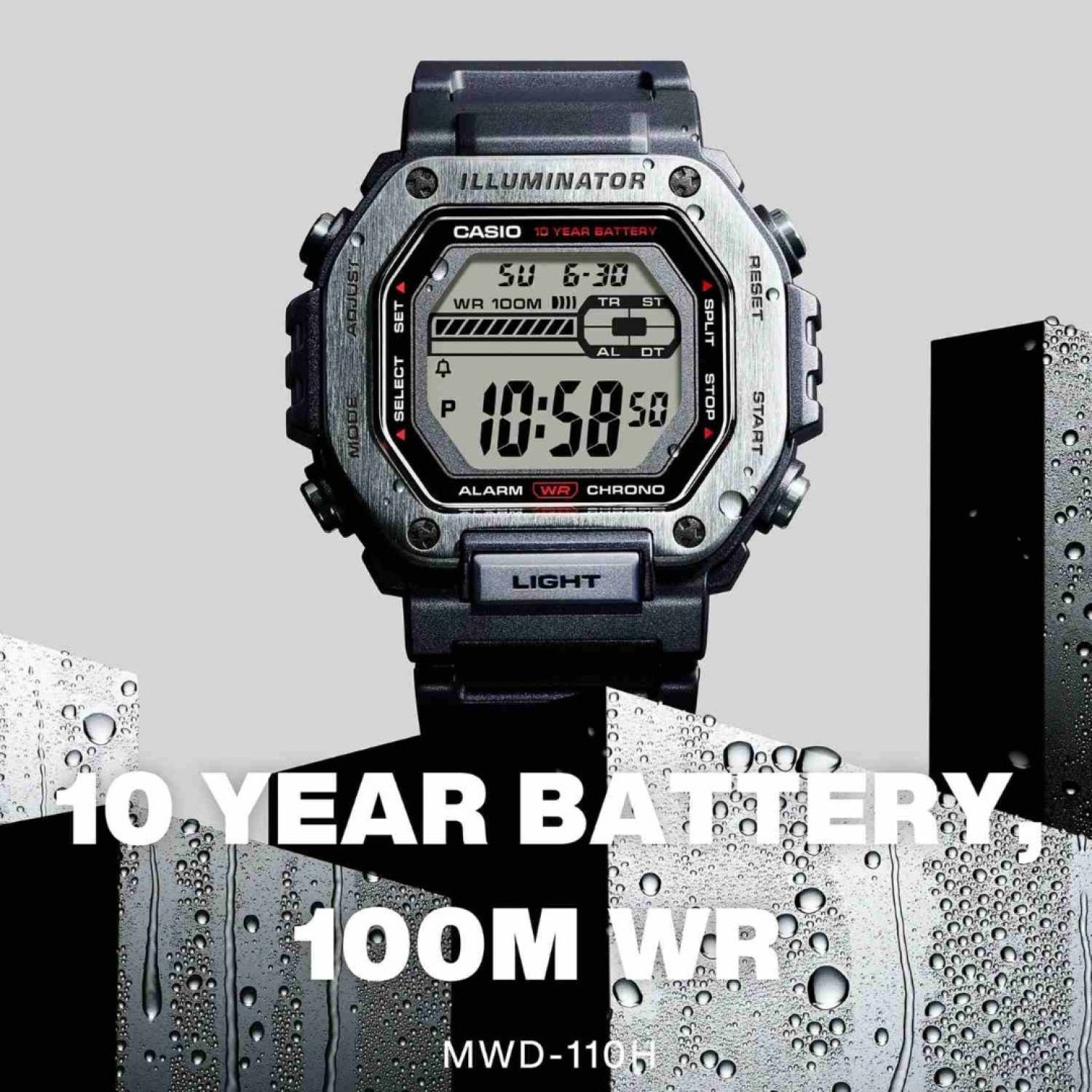MWD110HB-1B Casio Digital Sports Watch – Casio New Zealand and Auckland - Free Delivery - Afterpay, Laybuy and Zip the easy way to pay - Cheap Casio Watches Auckland MWD110HB-1B Casio Digital Sports Watch by Casio