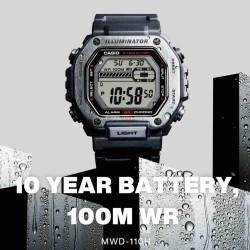 MWD110H-8AV Casio Digital Sports Watch MWD110H-8AV Casio Digital Sports Watch