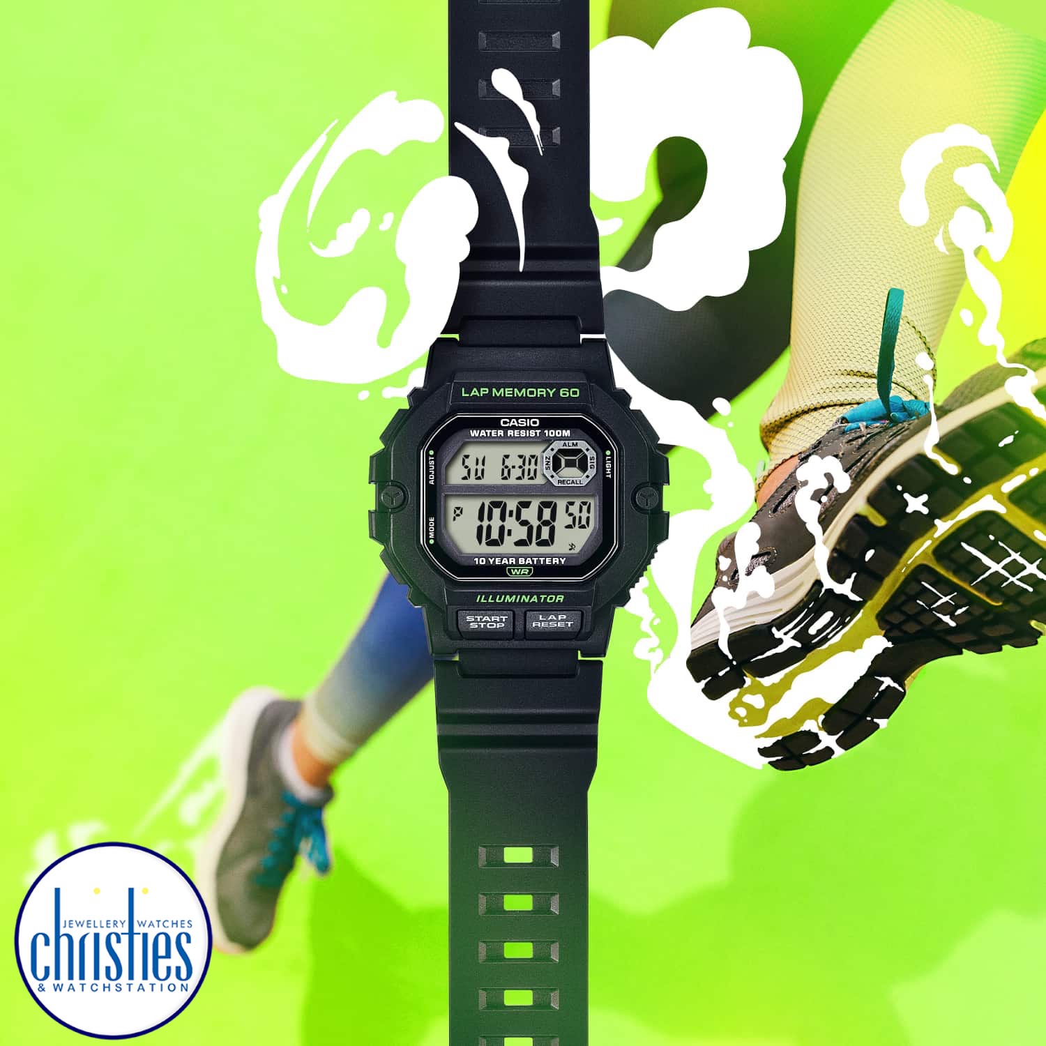 WS1400H-1A Casio 60 Lap Memory Watch WS-1400H-1A g-shock watches nz WS1400H-1A Casio 60 Lap Memory Watch cheap casio watches nz