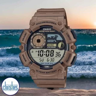 WS1500H-2AV Casio Moon Phase Fishing Watch