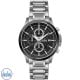 Christies Jewellery - 26435 Christies Lumina Men's Stainless -Steel Black-Dial Chronograph Watch Watches NZ 26435 Christies Lumina Men's Stainless -Steel Black-Dial Chronograph Watch 26435 Watches NZ