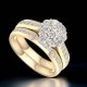 18ct Gold Diamond 2pc Set Engagement Ring RB02263 by Christies Jewellery NZ- Christies Jewellery Online and Auckland 