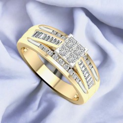18ct Gold Diamond Ring RE15233