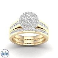 18ct Yellow Gold Diamond Ring TDW 0.94ct RB10694/18K