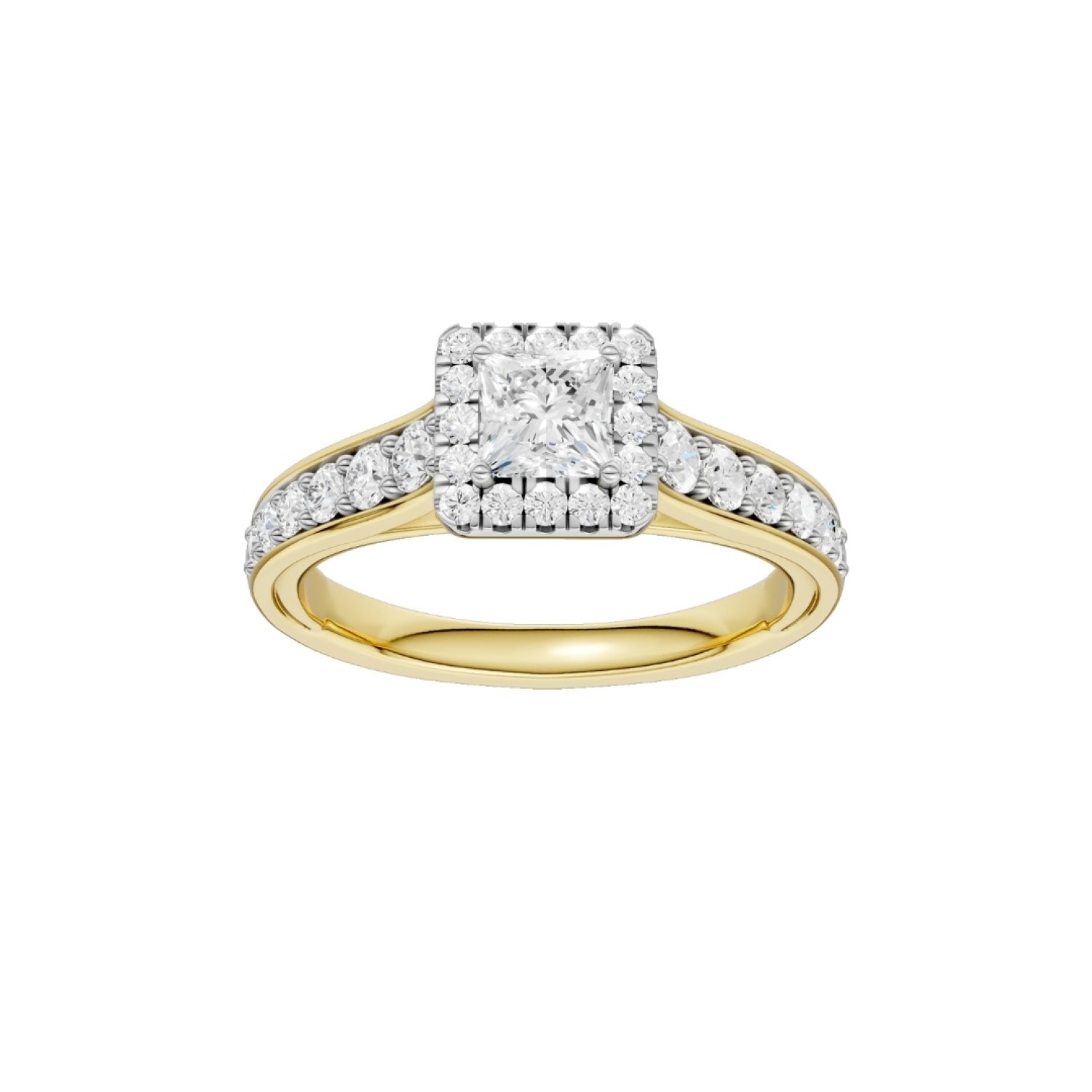 18ct Yellow Gold Lab-Grown Diamond Ring 1ct TDW | RE24867-LGD-18KY – Christies Jewellery NZ- Christies Jewellery Online and Auckland - Free Delivery - Afterpay and Zip the easy way to pay 18ct Yellow Gold Lab-Grown Diamond Ring 1ct TDW | RE24867-LGD-18KY by Christies Jewellery