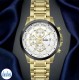 Christies Jewellery - 26433 Christies Lumina Men's Gold White- Dial Chronograph Watch Watches NZ 26433 Christies Lumina Men's Gold White- Dial Chronograph Watch 29433 Watches NZ