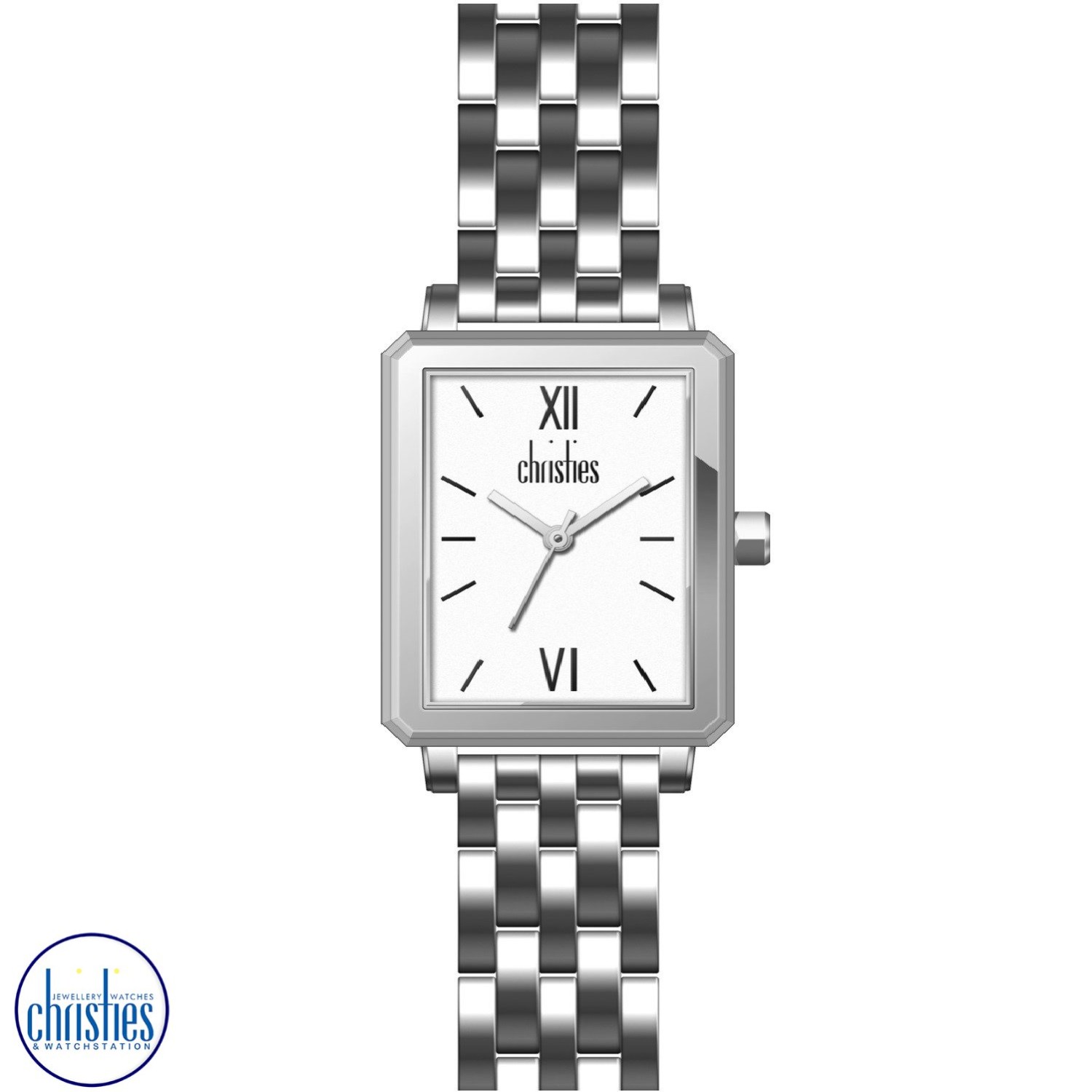 Christies Jewellery - 29525 Christies Women's Noir Stainless-Steel Watch Watches NZ 29525 Christies Women's Noir Stainless-Steel Watch 29525 Watches NZ