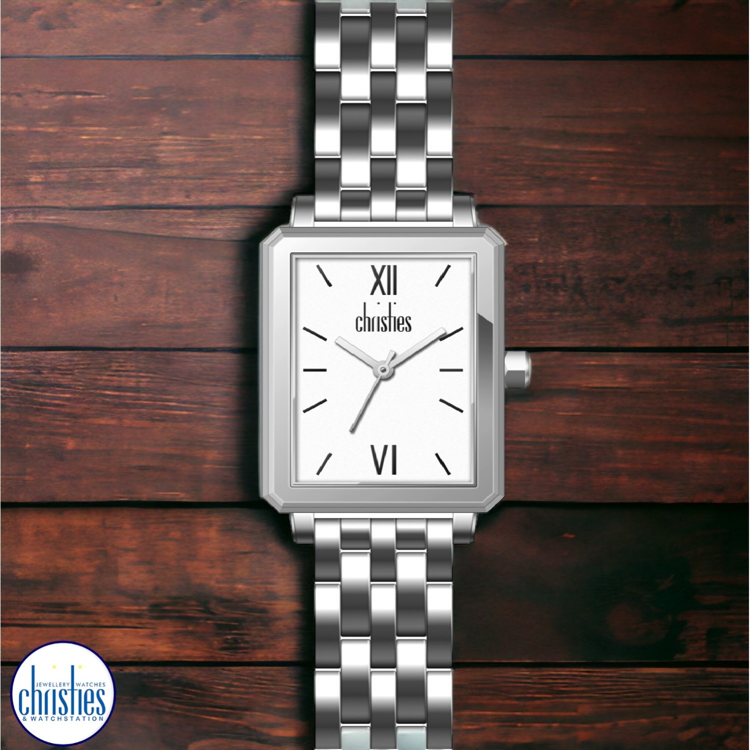 Christies Jewellery - 29525 Christies Women's Noir Stainless-Steel Watch Watches NZ 29525 Christies Women's Noir Stainless-Steel Watch 29525 Watches NZ