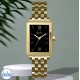 Christies Noir Black Dial Gold-Tone Watch 29529  Watches NZ